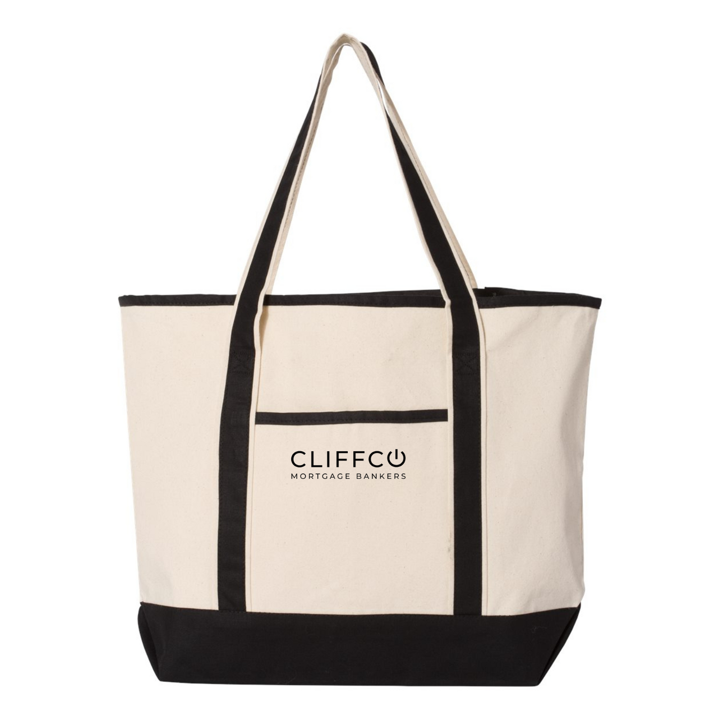 Cliffco Large Canvas Tote Bag