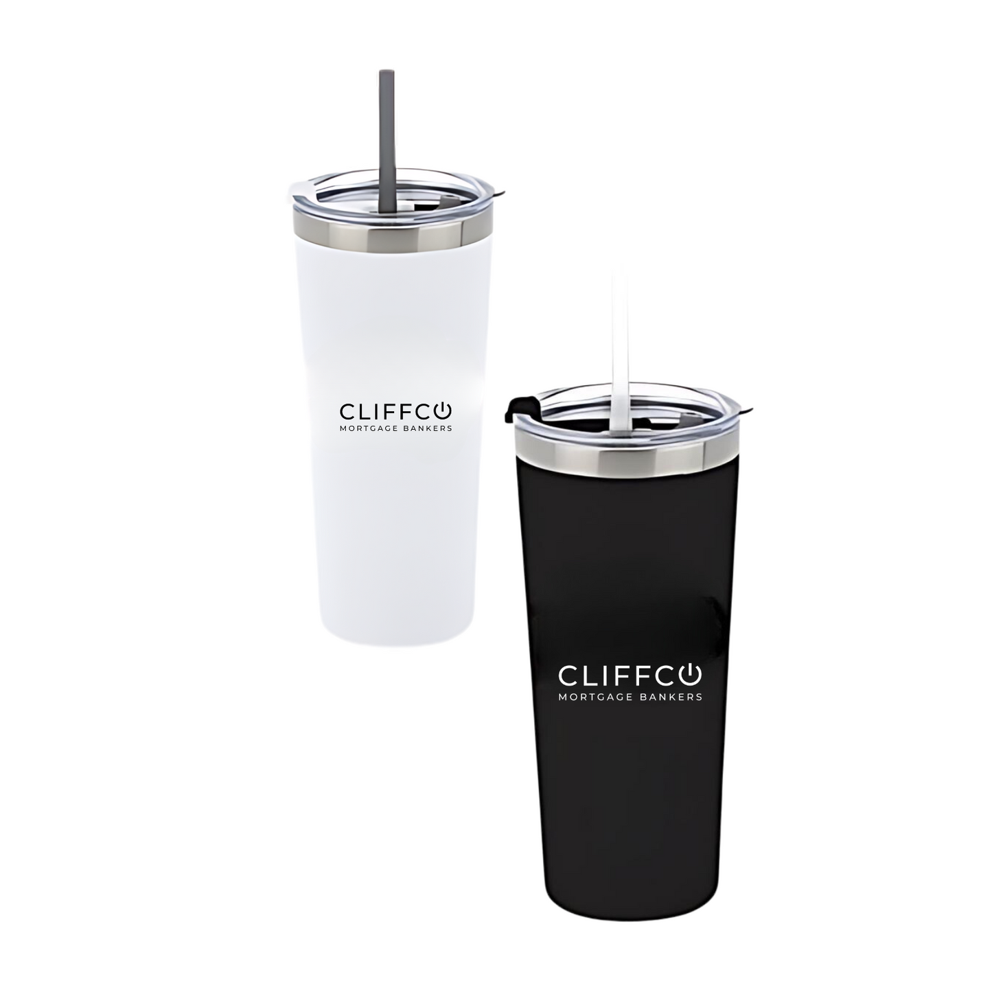 Cliffco 22 oz. Tumbler with Straw
