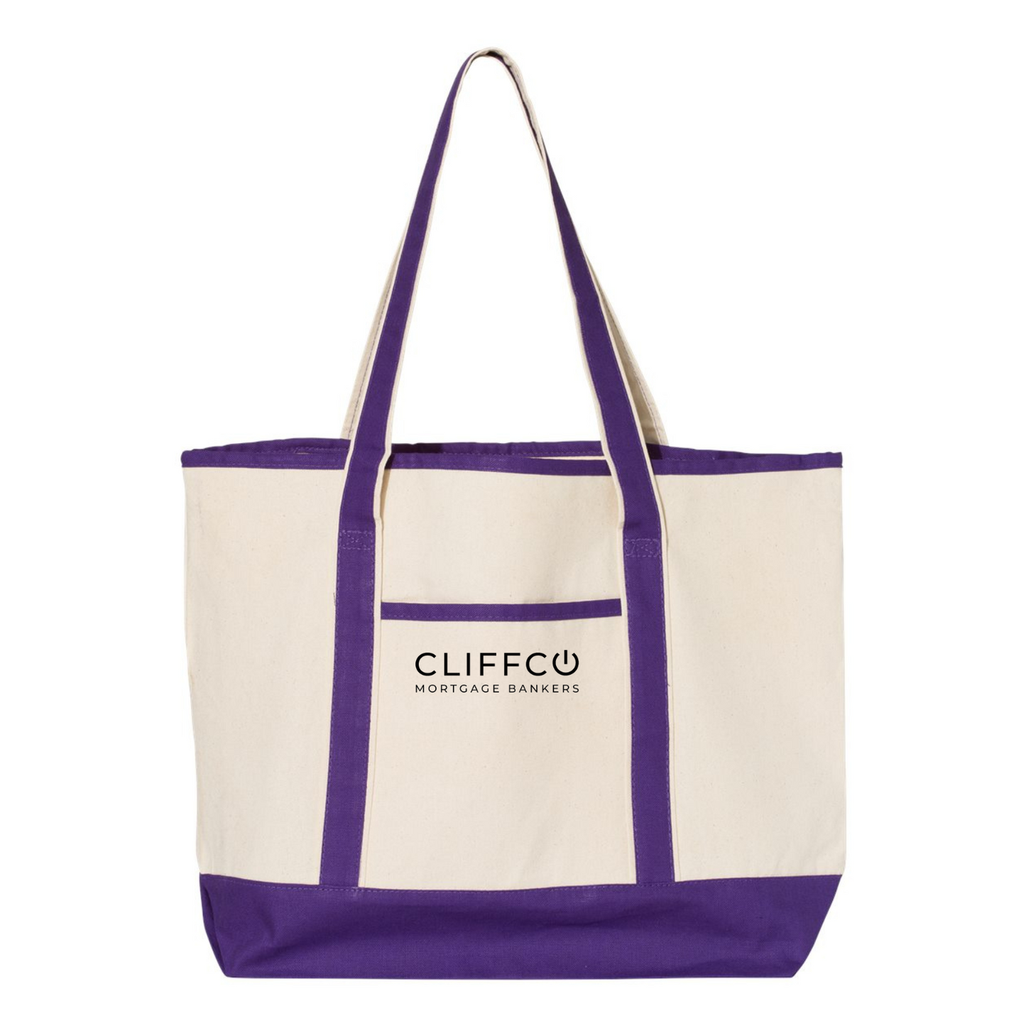Cliffco Large Canvas Tote Bag