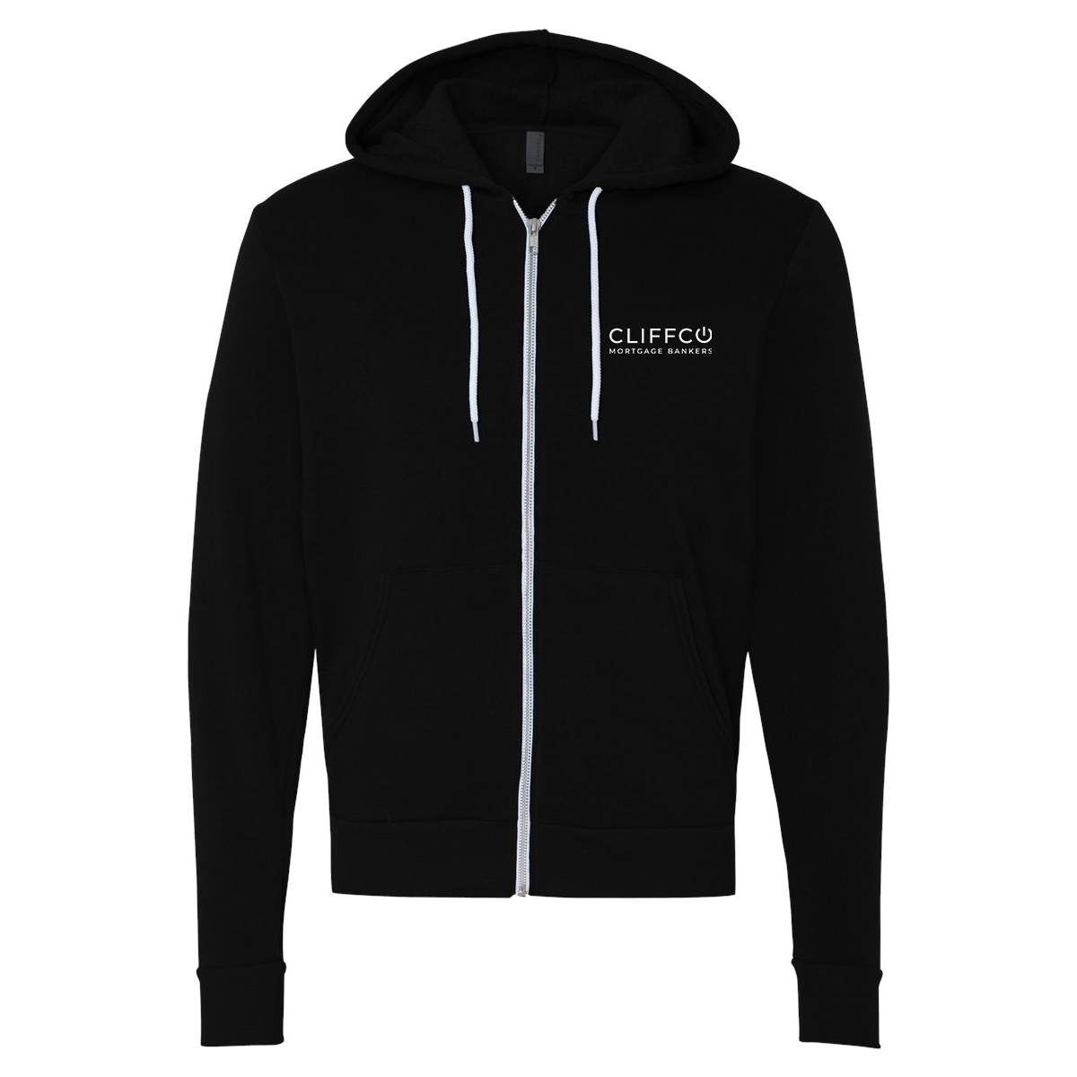 Cliffco Logo Fleece Full-Zip Hoodie