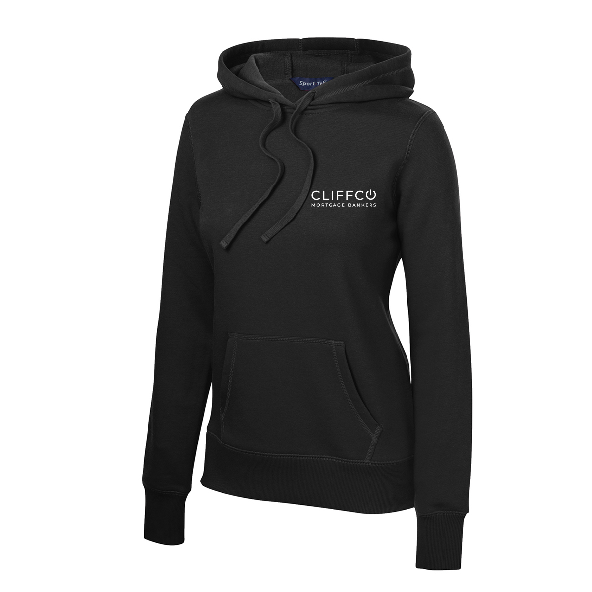 Cliffco Logo Ladies Hooded Sweatshirt