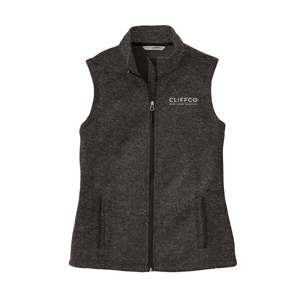 Cliffco Logo Ladies Fleece Vest
